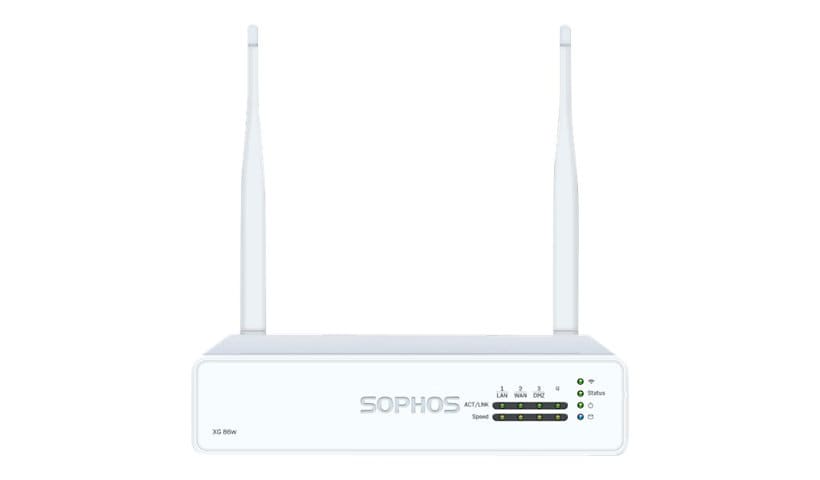 Sophos XG 86w - security appliance - Wi-Fi 5 - with 3 years TotalProtect Plus