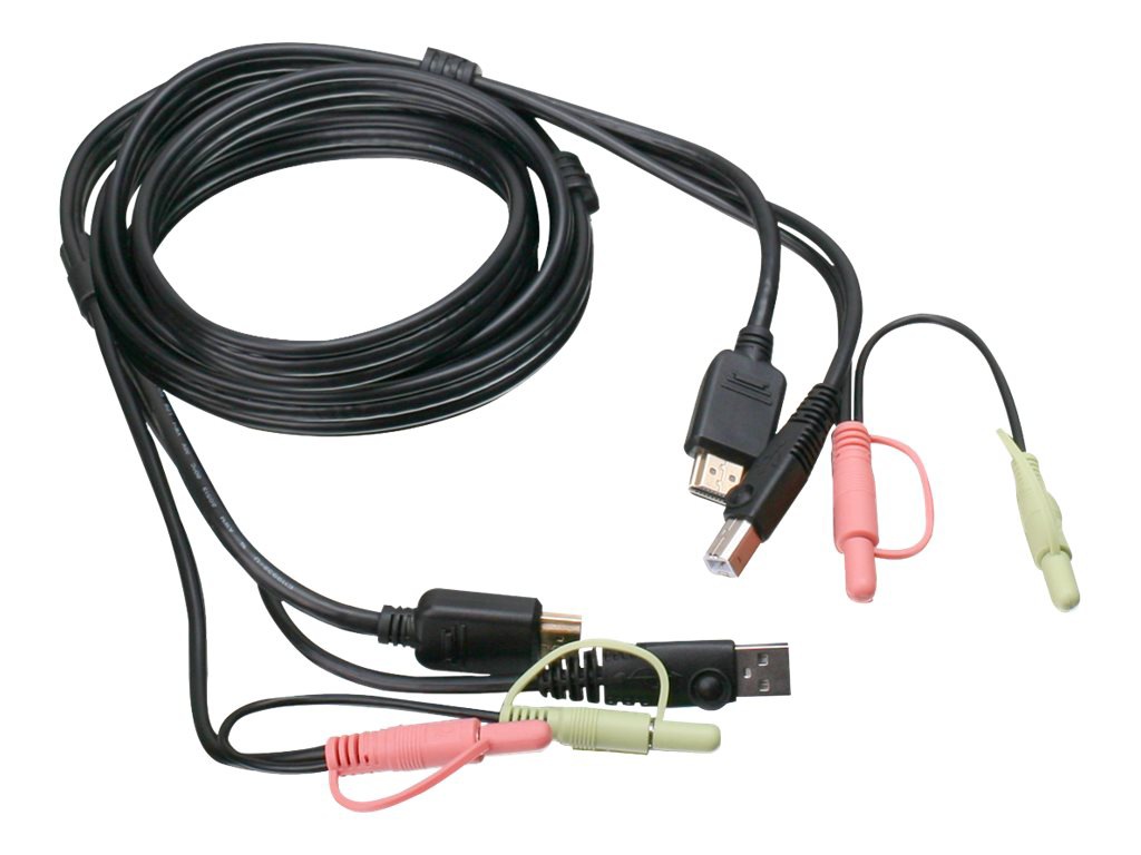 IOGEAR 6ft HDMI KVM Cable with USB and Audio (TAA Compliant)