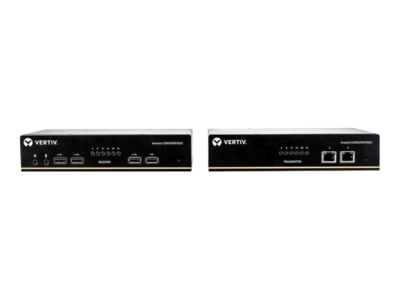 Vertiv Avocent LV 5020 High-Performance 4K HD KVM Extender Kit with Receiver & Transmitter