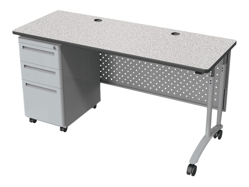 Mooreco Modular Teacher S Desk Single Pedestal Desk Table