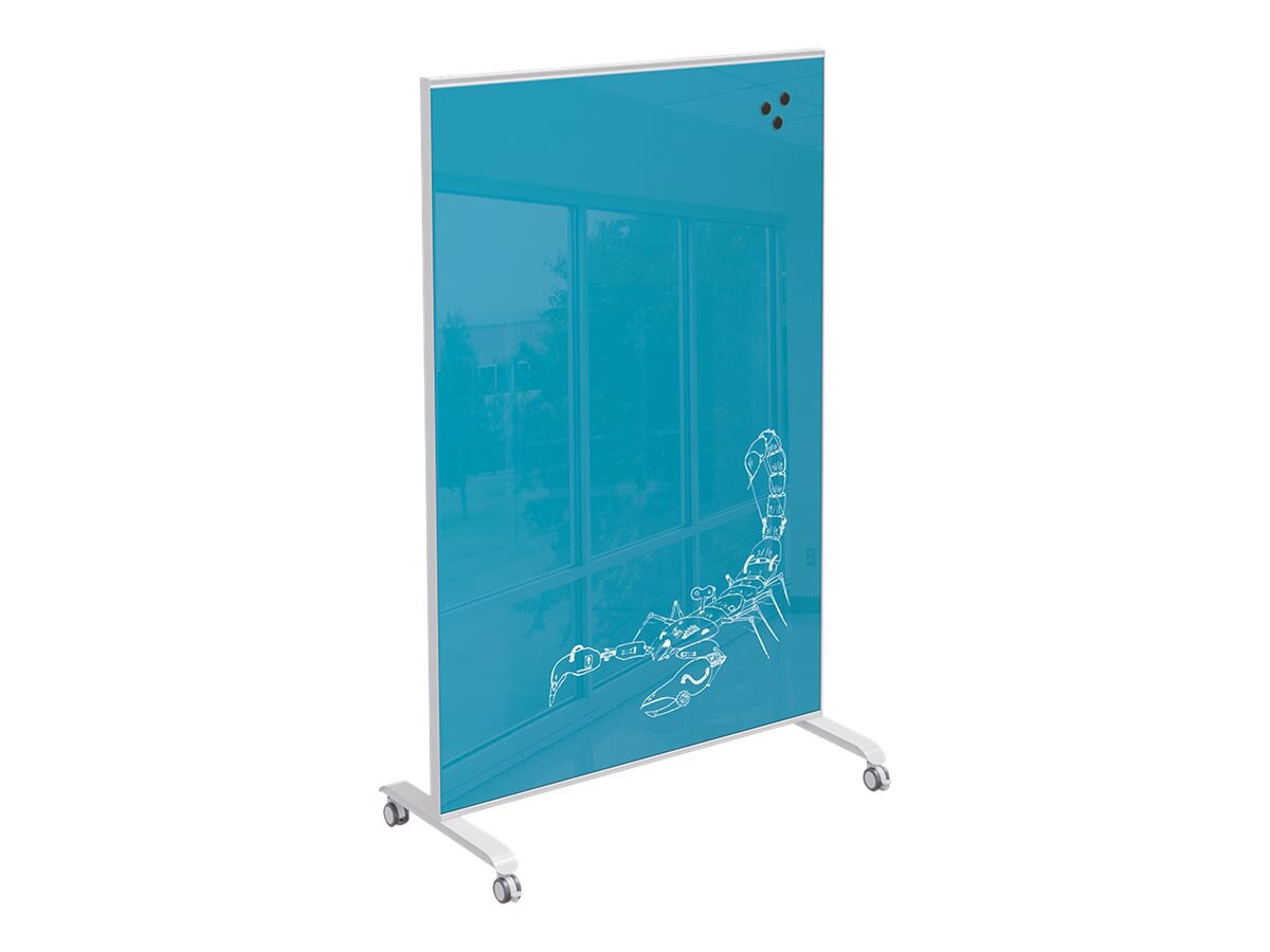 Balt Hierarchy Grow & Roll Mobile Glass Board