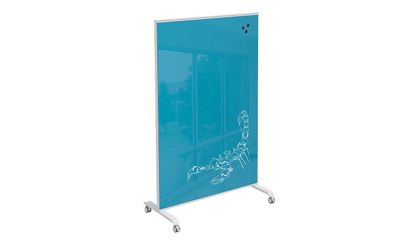 Balt Hierarchy Grow & Roll Mobile Glass Board
