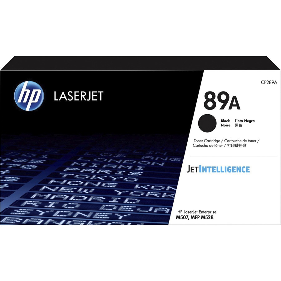 HP 89A (CF289A) Original Standard Yield Laser Toner Cartridge - Black - 1 E