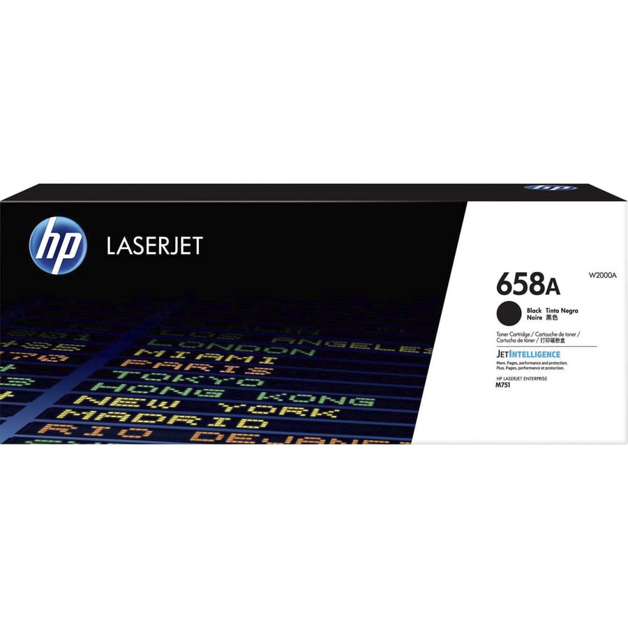 HP 658A Original LaserJet Toner Cartridge - Black