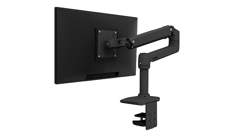 Ergotron LX mounting kit - Patented Constant Force Technology - for LCD display - matte black
