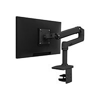 Ergotron LX mounting kit - Patented Constant Force Technology - for LCD display - matte black