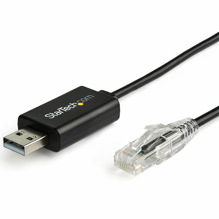 StarTech.com 6' / 1.8 m Cisco USB Console Cable - USB RJ45 - 460Kbps - ICUSBROLLOVR - USB Cables -
