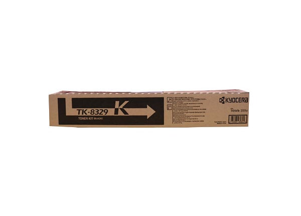 Kyocera TK 8329K - black - original - toner cartridge