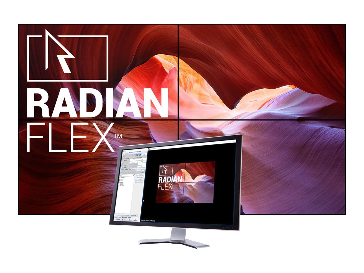 Radian Flex Xcast Remote Broadcast - license + 1 Year Double Diamond Warran