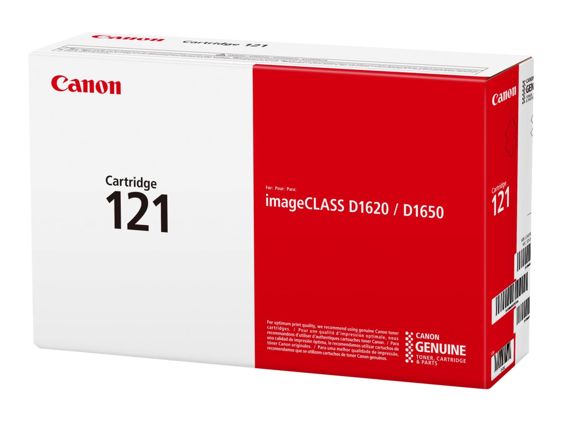 Canon 121 - black - original - toner cartridge