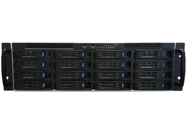 IPConfigure Mako 3U Intel Xeon 8 Core 42TB Network Surveillance Server