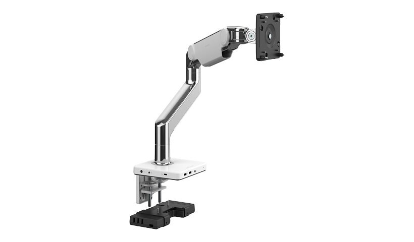 Humanscale M8.1 - mounting kit - for LCD display - polished aluminum with w