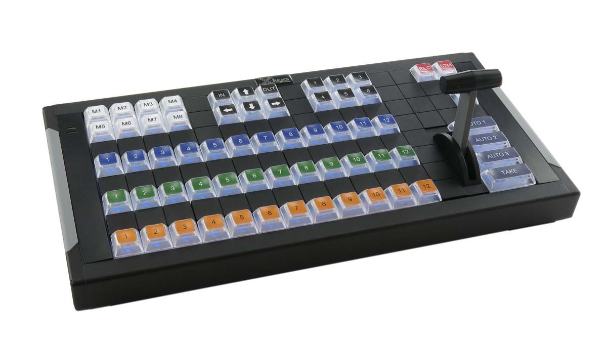P.I. Engineering XKE-124 T-bar Video Switcher Bundle