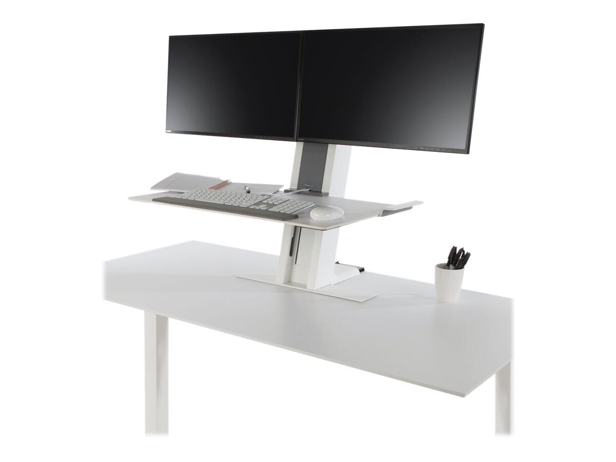Humanscale Quickstand Desk Mount Qswc30cnn Furniture Cdw Ca