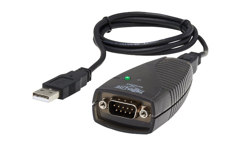 Tripp Lite High Speed USB to Serial - serial adapter - USB - RS-232 - USA-19HS - USB Adapters - CDWG.com