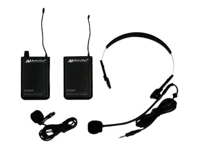 AmpliVox S1601 Lapel Microphone Pack - wireless microphone system