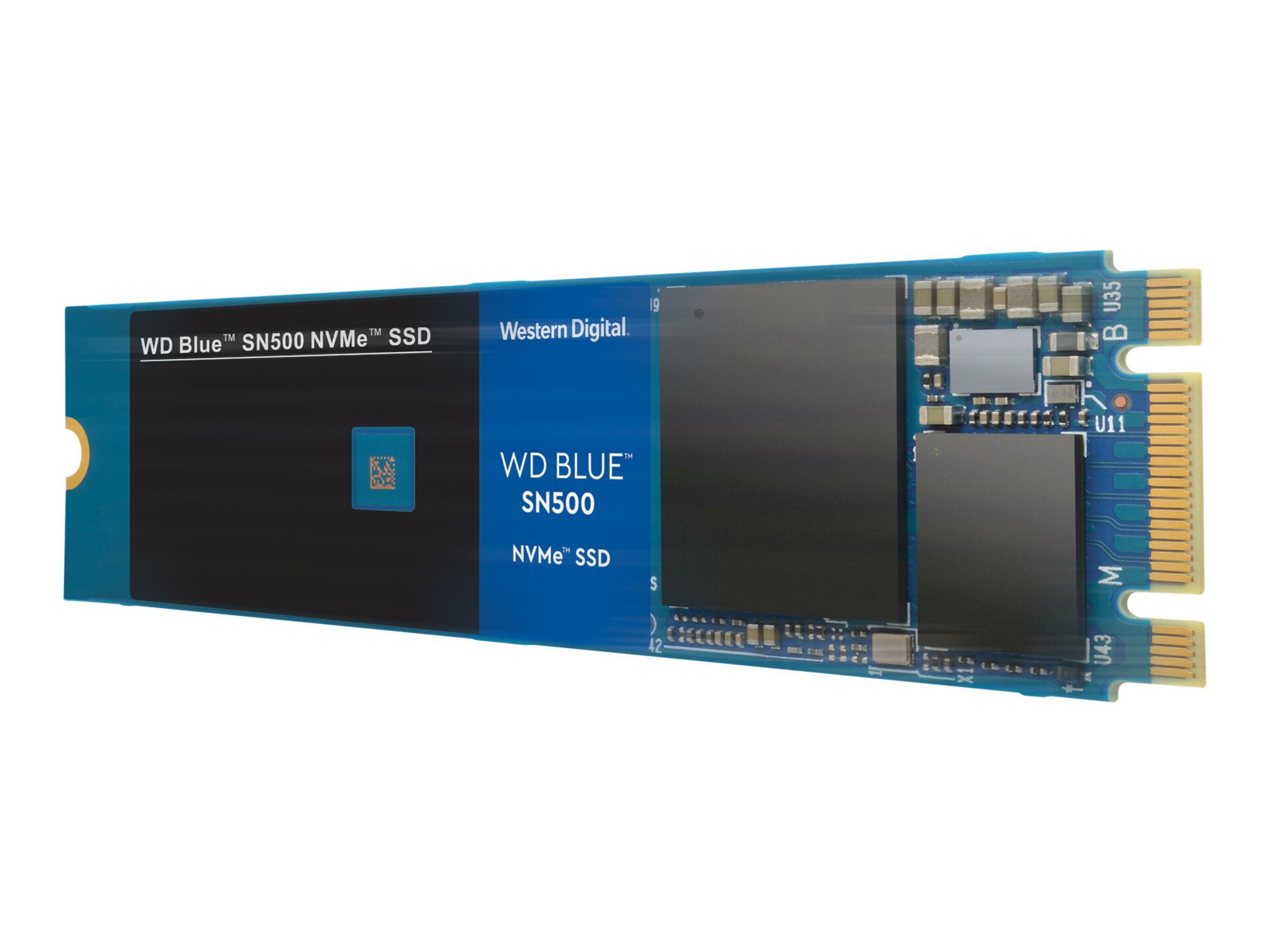 WD Blue SN500 NVMe SSD WDS500G1B0C - solid state drive - 500 GB - PCI Expre