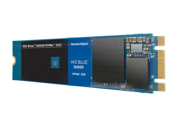 WD Blue SN500 NVMe SSD WDS500G1B0C - solid state drive - 500 GB - PCI Express 3.0 x2 (NVMe)