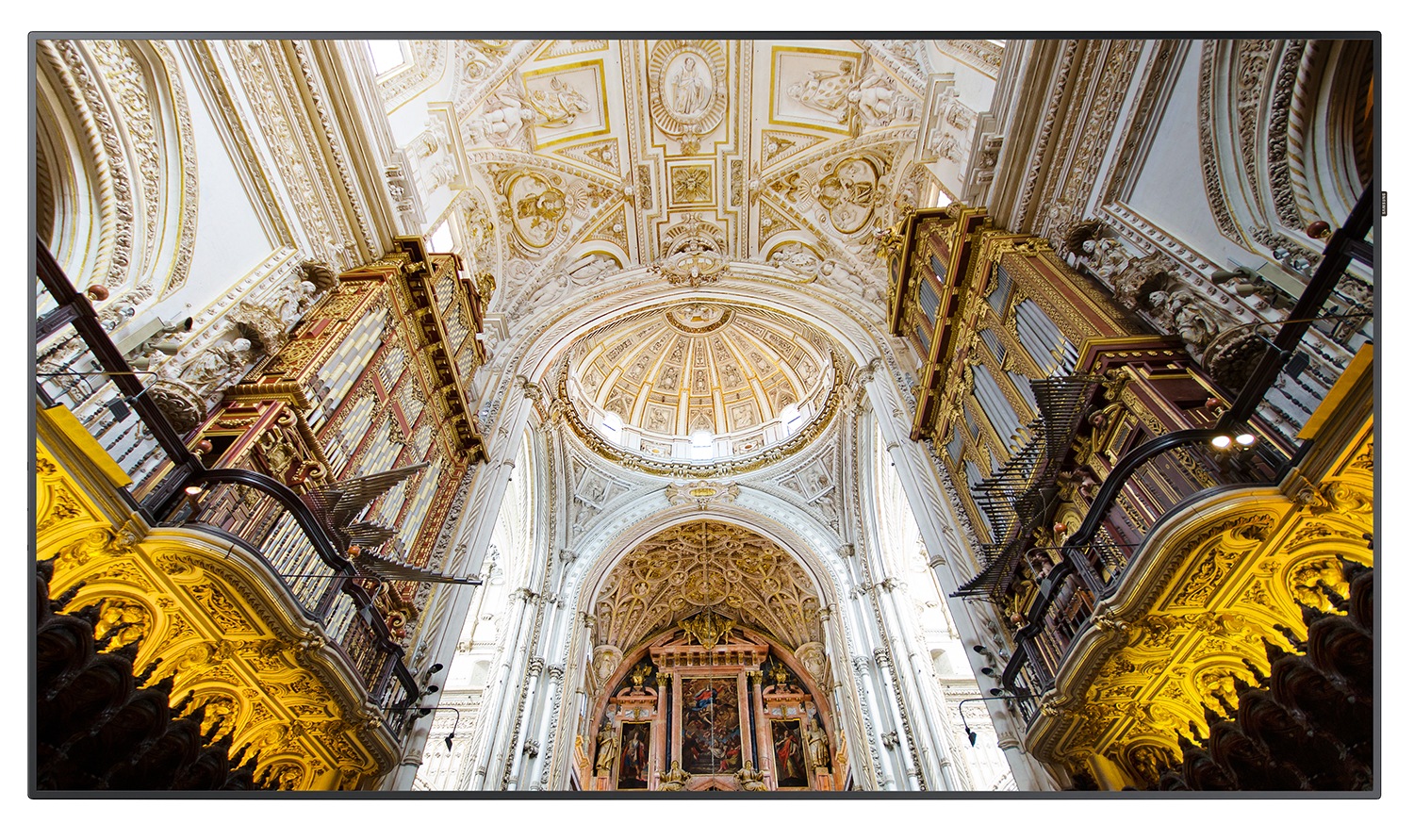 Samsung QB98R 98" LED display - 4K