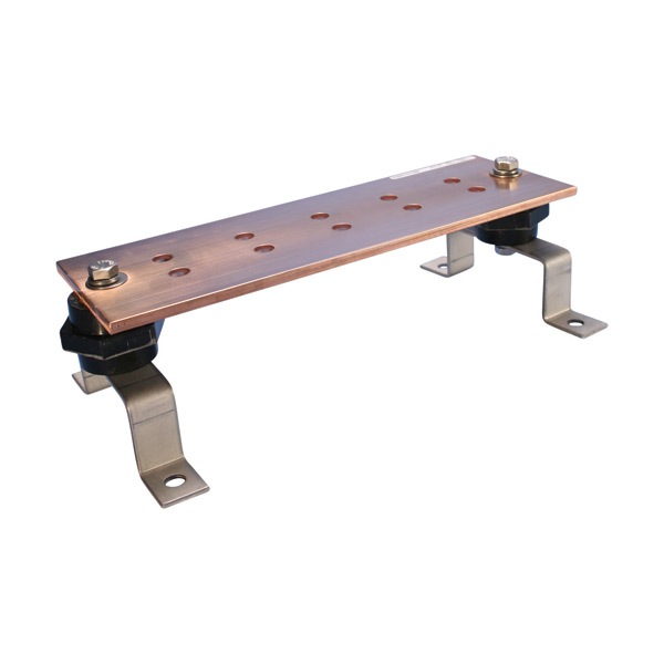 Erico EGBA14412MM 4"x4"x12" Grounding Busbar