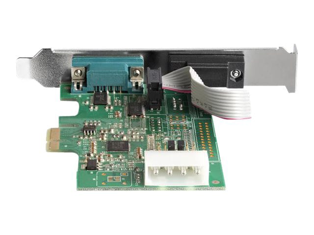 StarTech.com 2-port PCI Express RS232 Serial Adapter Card - PCIe Dual DB9