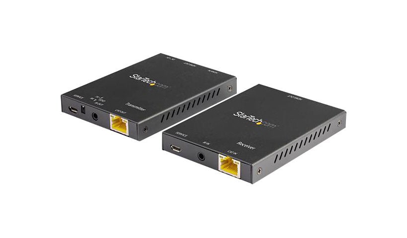 StarTech.com HDMI over CAT6 extender kit - Supports UHD - Resolutions up to 4K 60Hz - Supports HDR and 4:4:4 chroma