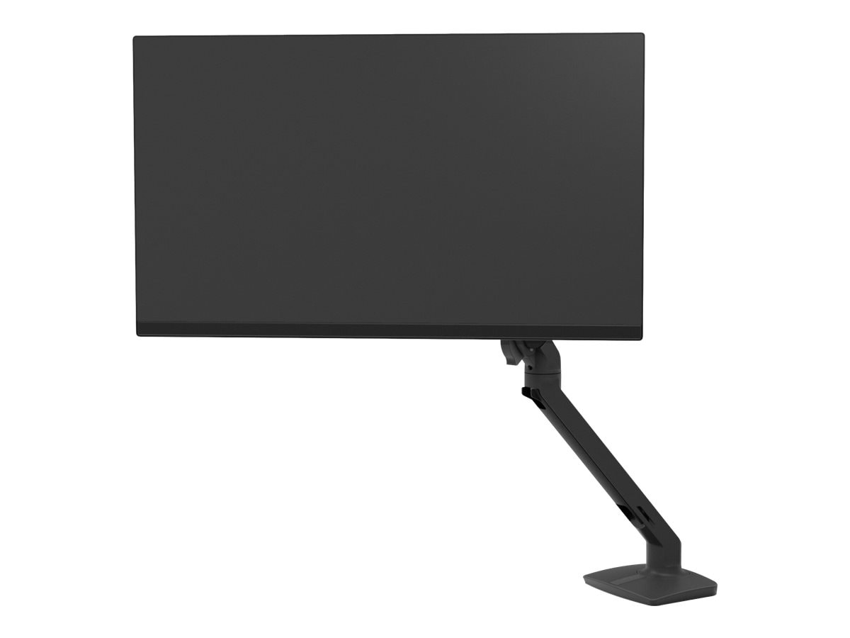 Ergotron MXV Desk Monitor Arm - Matte Black