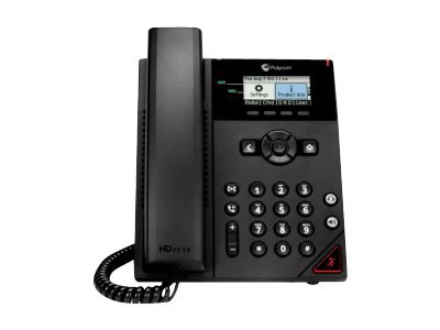 Poly VVX 150 2-Line 2.5" IP Desktop Phone with No Power Supply