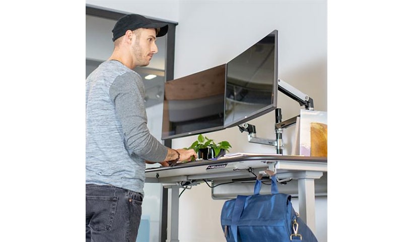 Ergotron WorkFit Electric Sit-Stand Desk - sit/standing desk - rectangular