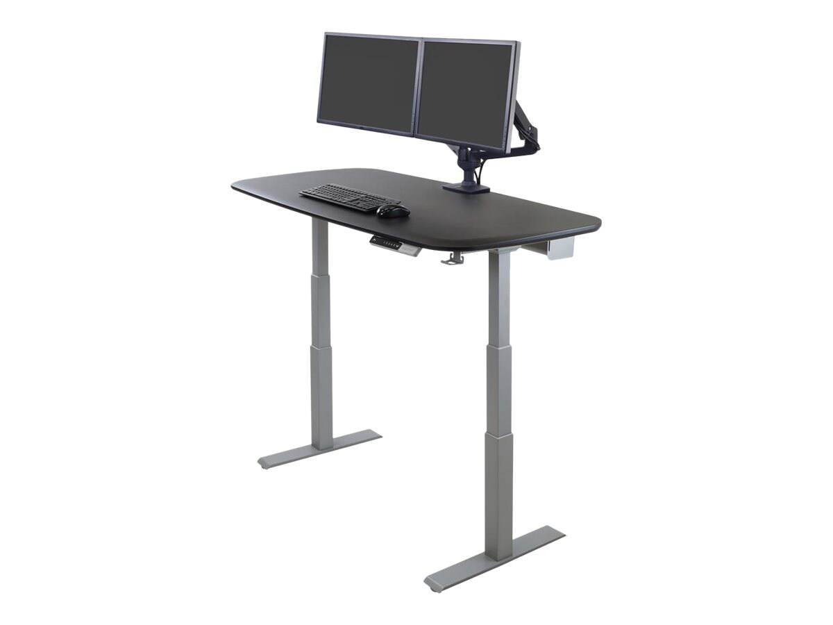 Ergotron WorkFit Electric Sit-Stand Desk - sit/standing desk - rectangular