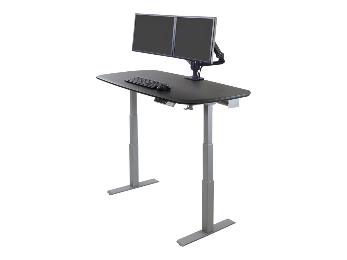 Ergotron WorkFit Electric Sit-Stand Desk - sit/standing desk - rectangular
