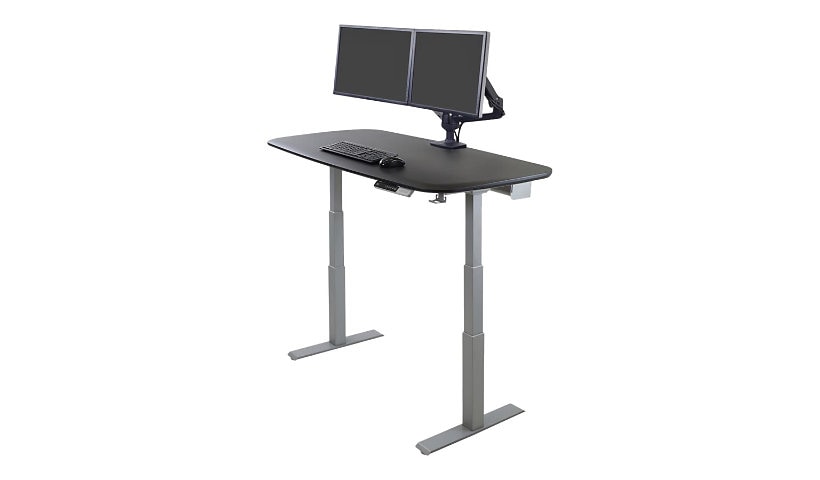Ergotron WorkFit Electric Sit-Stand Desk - sit/standing desk - rectangular