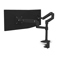 Ergotron LX mounting kit - for 2 LCD displays - matte black