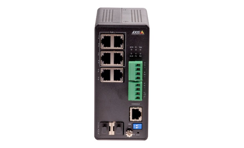 Axis T8504-R - switch - 4 ports - managed - rack-mountable - 01633
