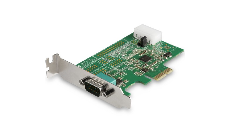 StarTech 1-port PCI Express RS232 Serial Adapter Card, PCIe Serial