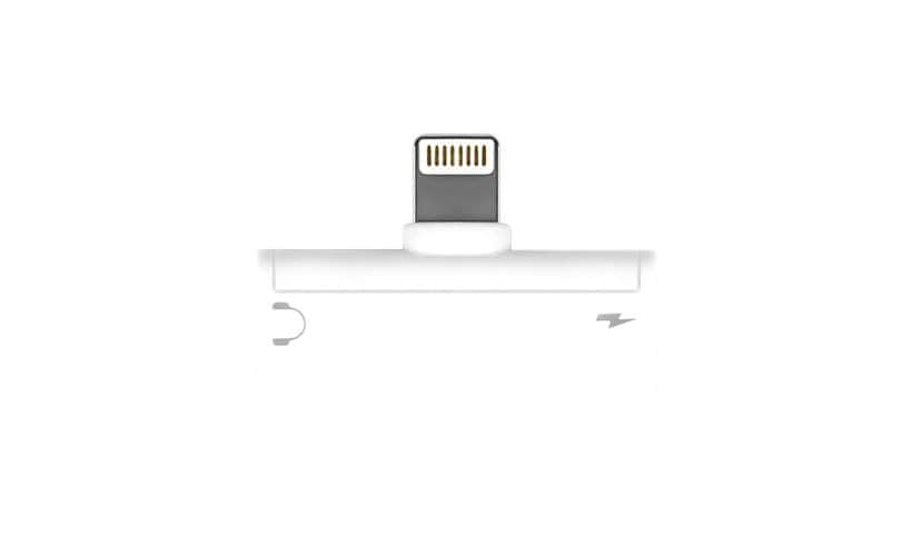 Aluratek Lightning + 3.5 mm Adapter for iPhone/iPad
