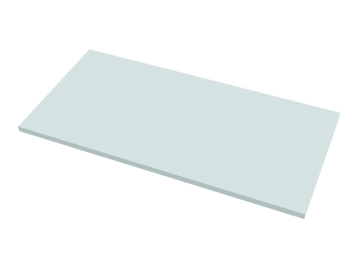 Fellowes Levado - table top - rectangular - gray