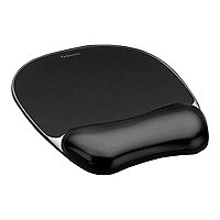 Fellowes Gel Crystals - mouse pad with wrist pillow