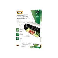 Fellowes - 50-pack - glossy - 11.5 in x 9.02 in - lamination pouches