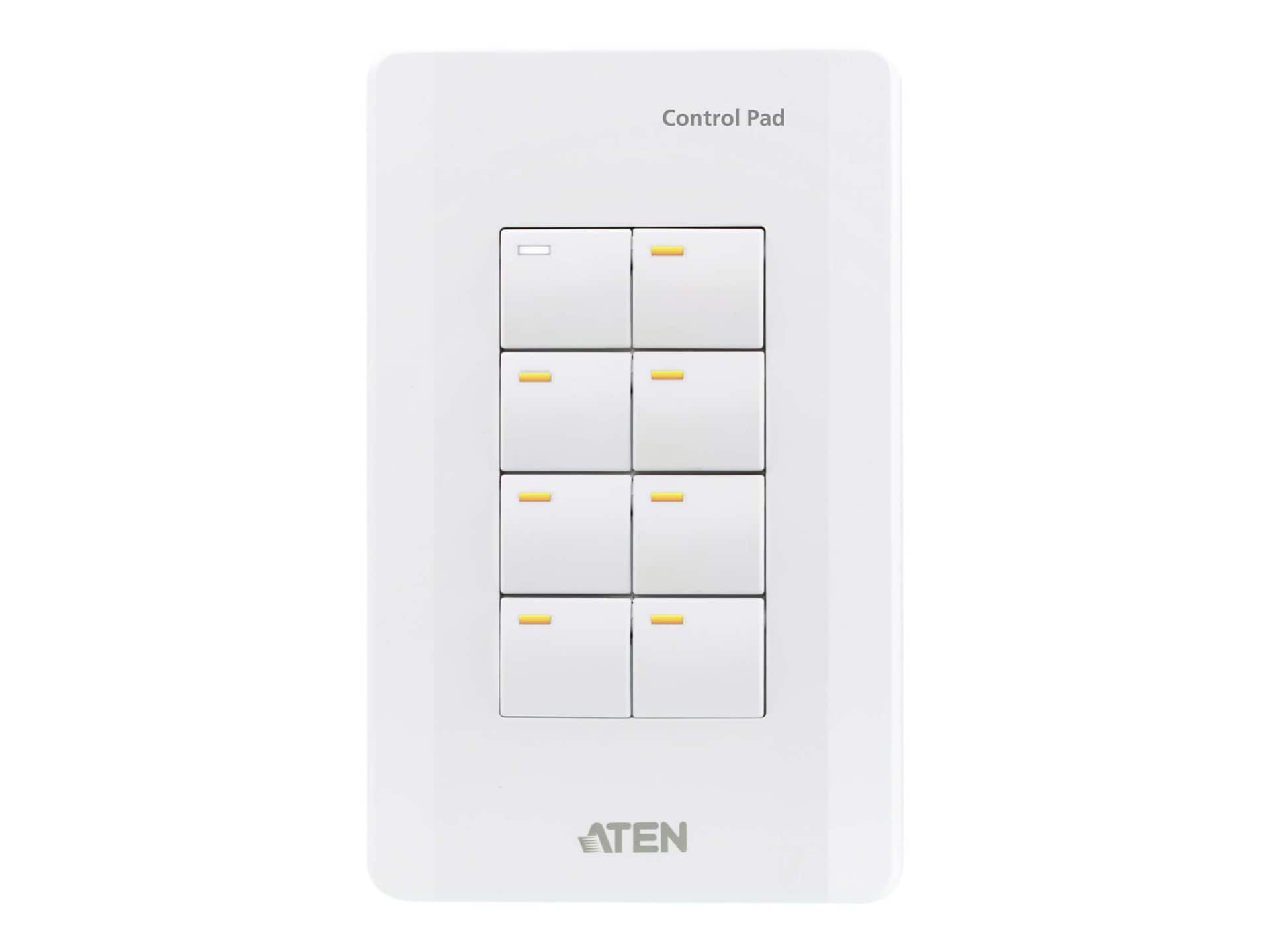 ATEN Control System 8-Button Control Pad(US,1 Gang)