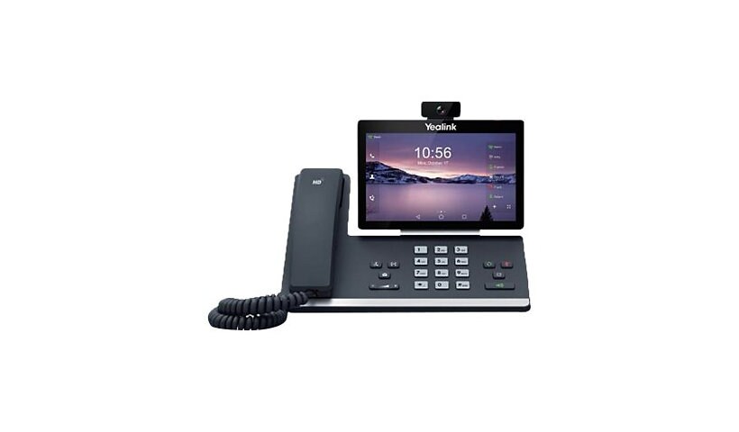 Yealink SIP-T58V - VoIP phone - with digital camera, Bluetooth interface wi