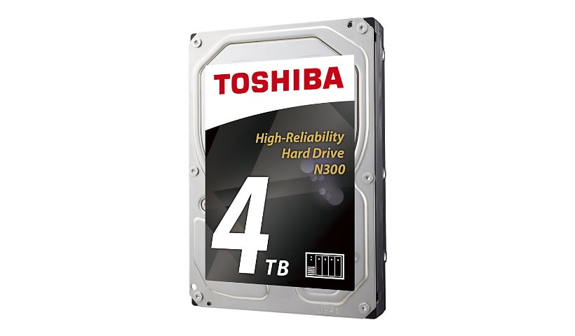 Toshiba N300 NAS - hard drive - 4 TB - SATA 6Gb/s