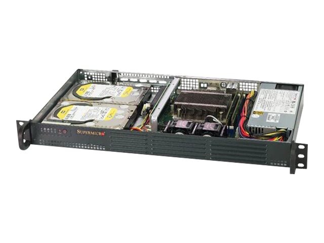 Supermicro SuperServer 5019C-L - rack-mountable - no CPU - 0 GB - no HDD