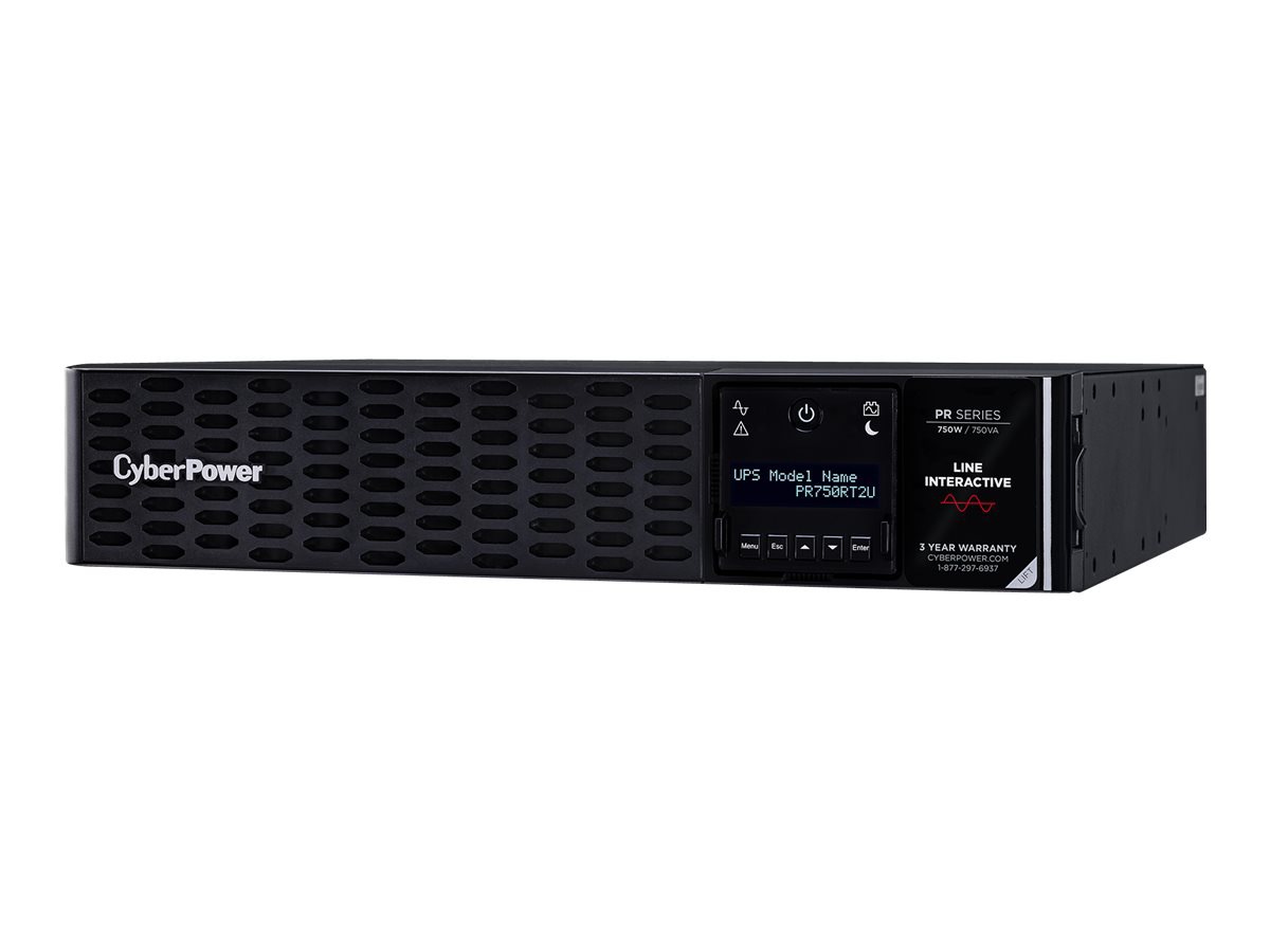 CyberPower Smart App Sinewave PR750RT2U - UPS - 750 Watt - 750 VA
