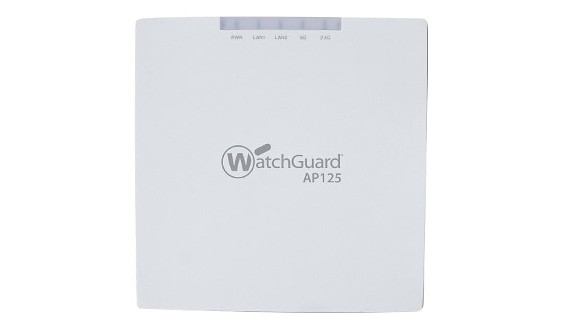 WatchGuard AP125 - wireless access point - with 3 years Total Wi-Fi