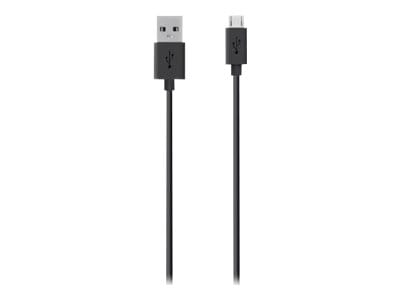 Belkin 6ft USB 2.0 to Micro USB Type B Cable - A to Micro-B- 6'/2M Black