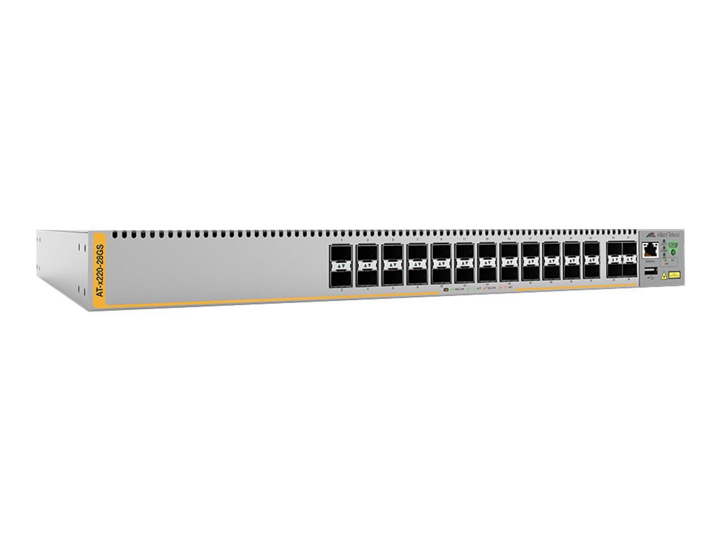 Allied Telesis AT x220-28GS - switch - 28 ports - managed - rack-mountable
