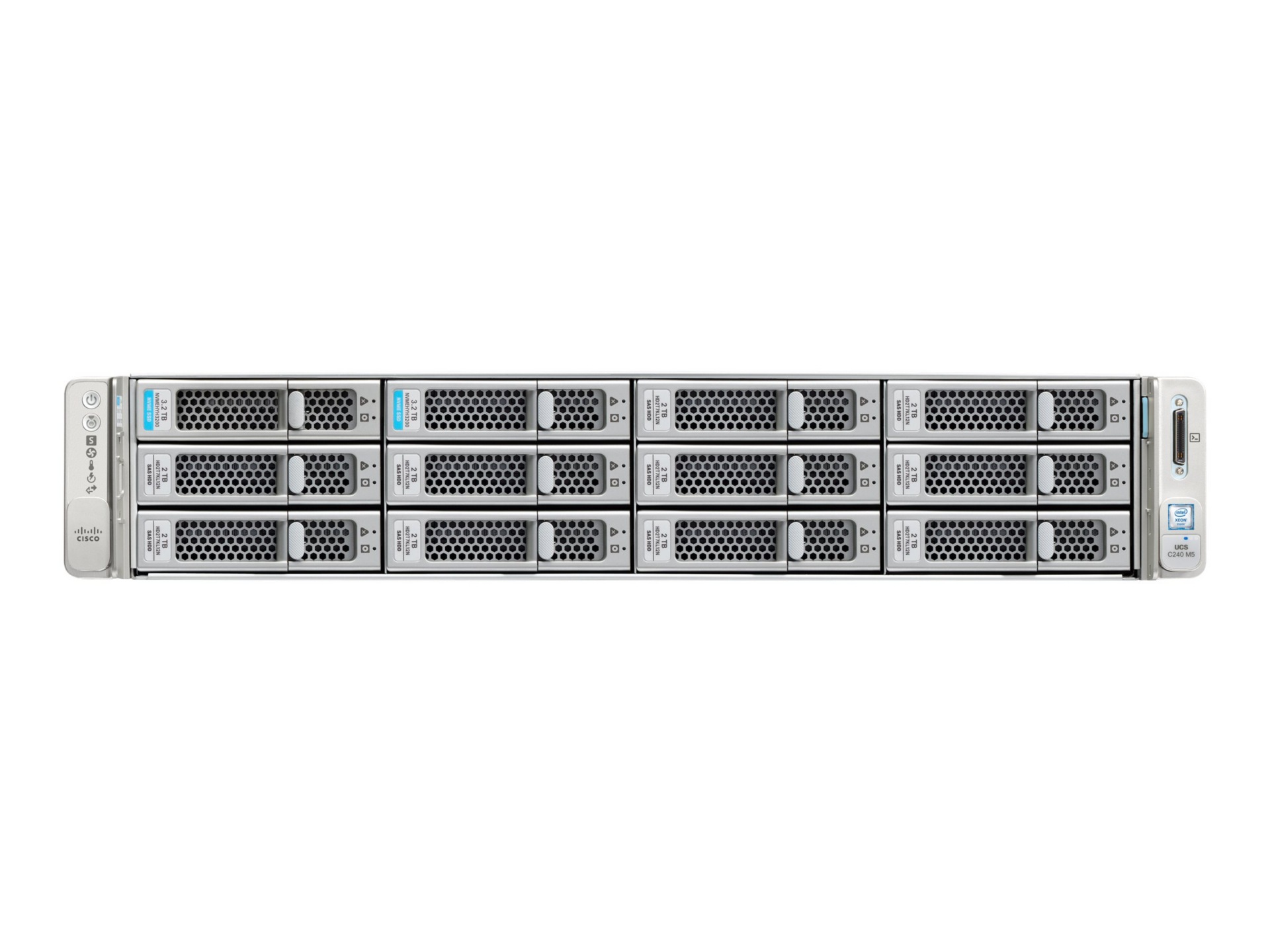 Cisco UCS C240 M5 LFF Rack Server - rack-mountable - no CPU - 0 GB - no HDD