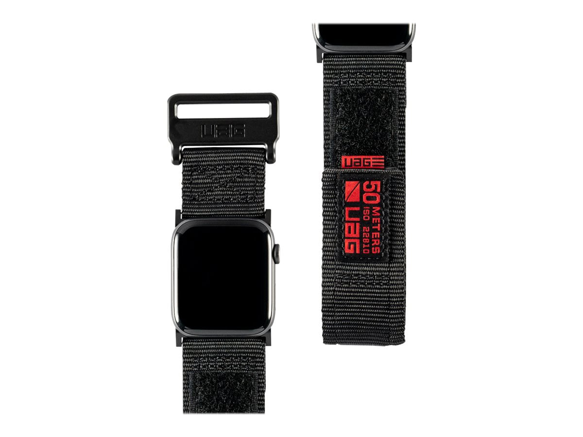 Uag Apple Watch Band 44mm 42mm Series 4 3 2 1 Active Black Watch Strap 19148a114040 Smartwatches Cdw Com