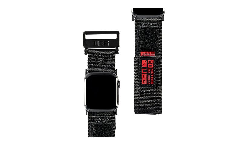 UAG Apple Watch Band 45/44/42mm, Series 7/6/5/4/3/2/1/SE - Active Black